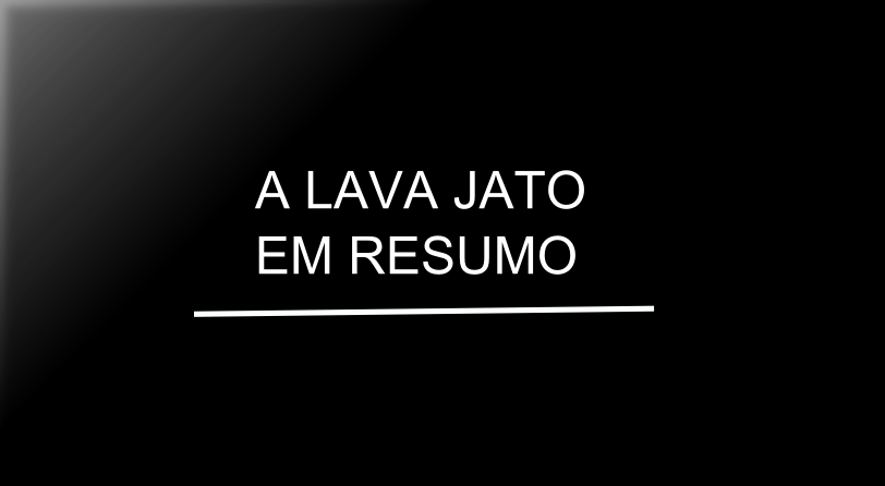 Resumo da Lava Jato